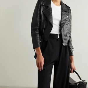 Deadwood Leather Jacket size 38 Black